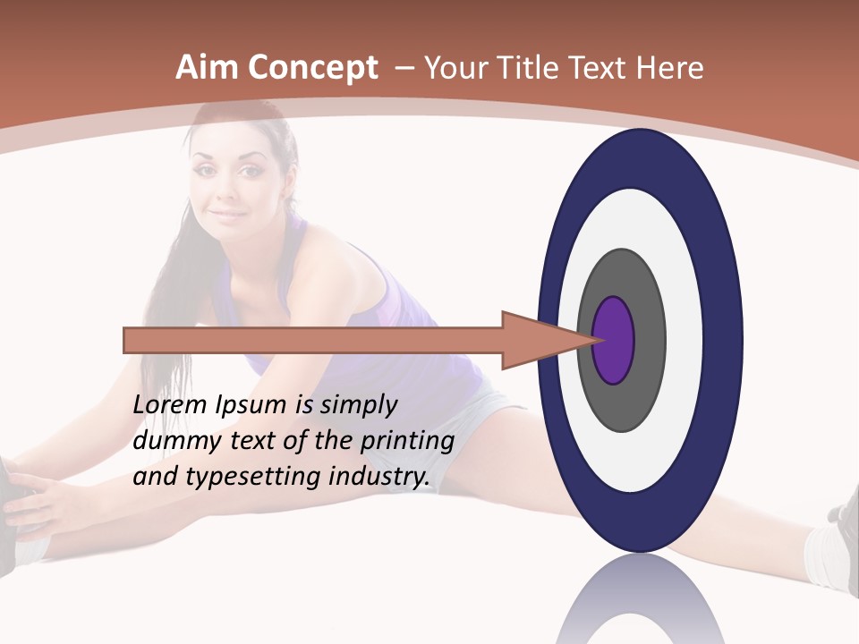 Joy Flexibility Exercises PowerPoint Template