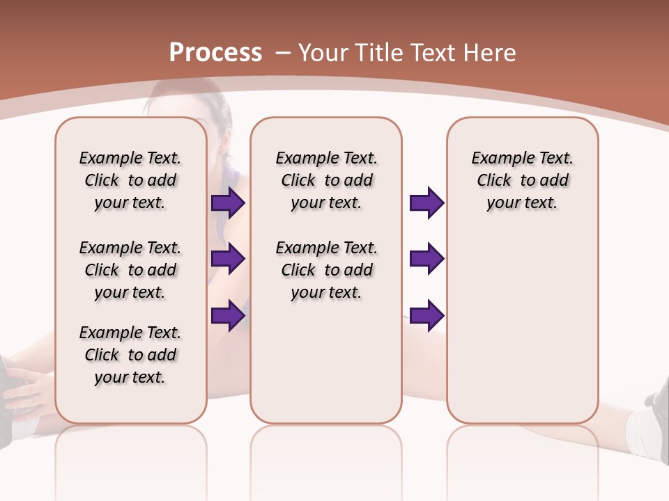 Joy Flexibility Exercises PowerPoint Template