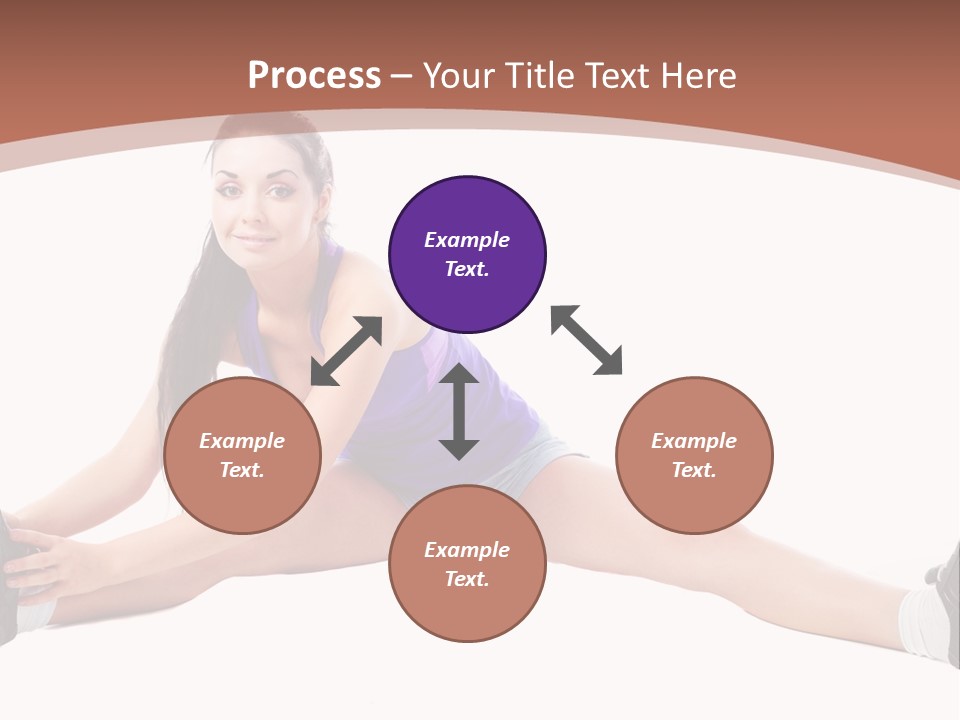 Joy Flexibility Exercises PowerPoint Template