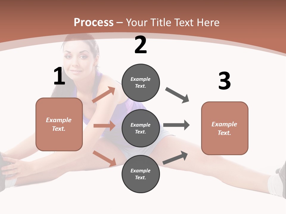 Joy Flexibility Exercises PowerPoint Template