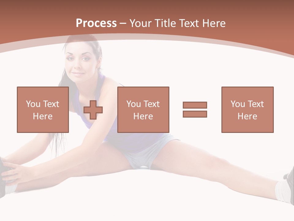 Joy Flexibility Exercises PowerPoint Template