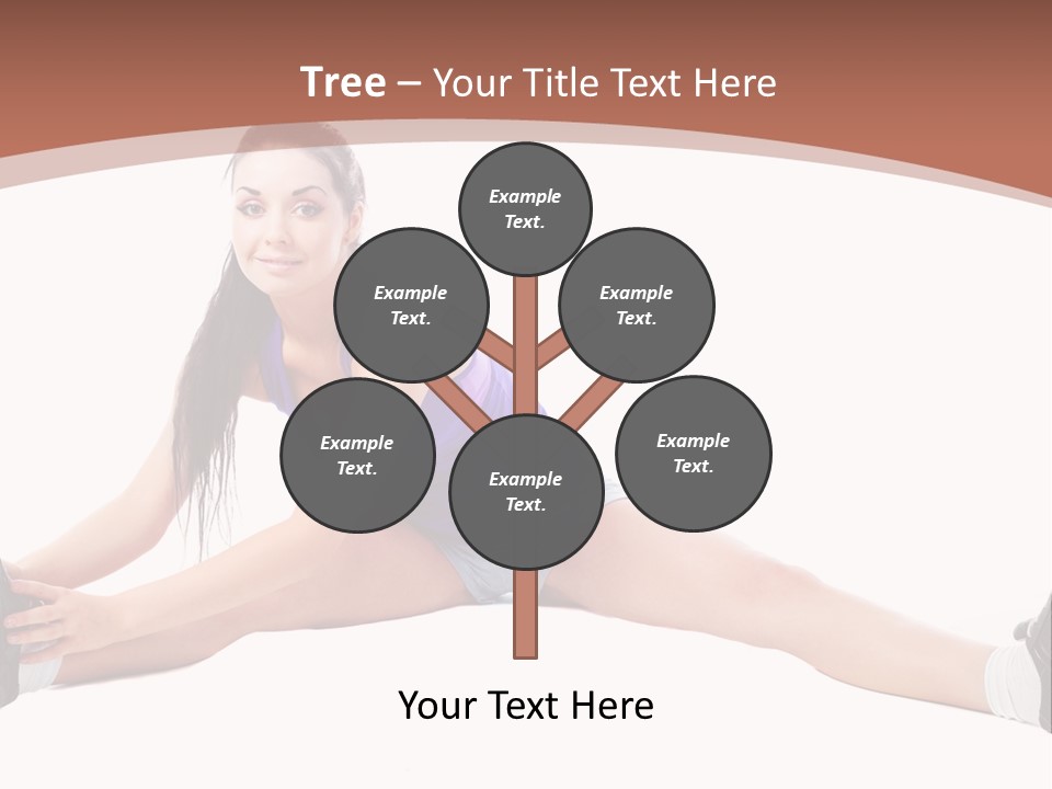 Joy Flexibility Exercises PowerPoint Template