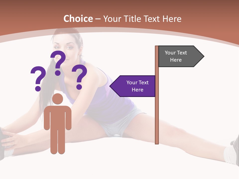 Joy Flexibility Exercises PowerPoint Template