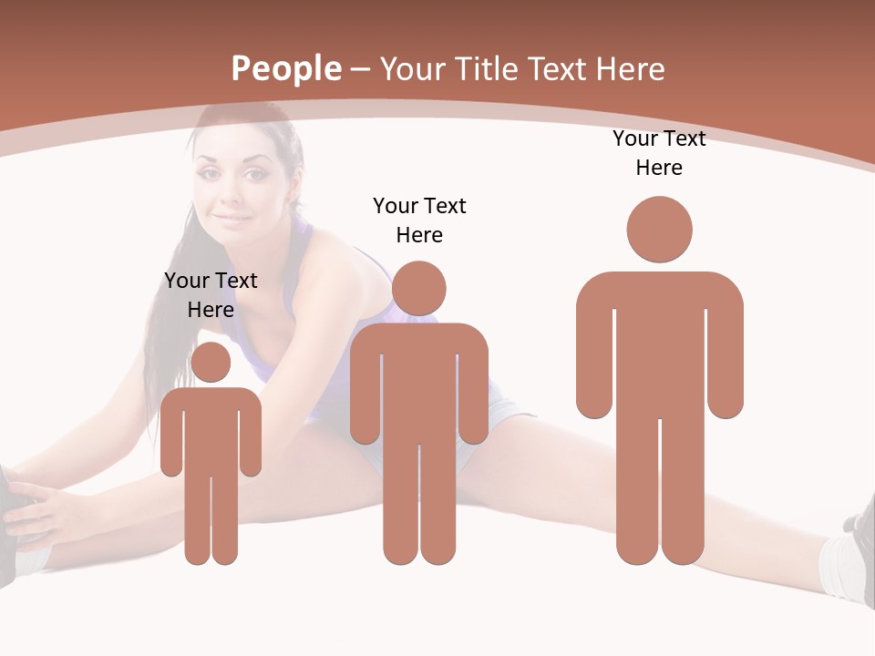 Joy Flexibility Exercises PowerPoint Template