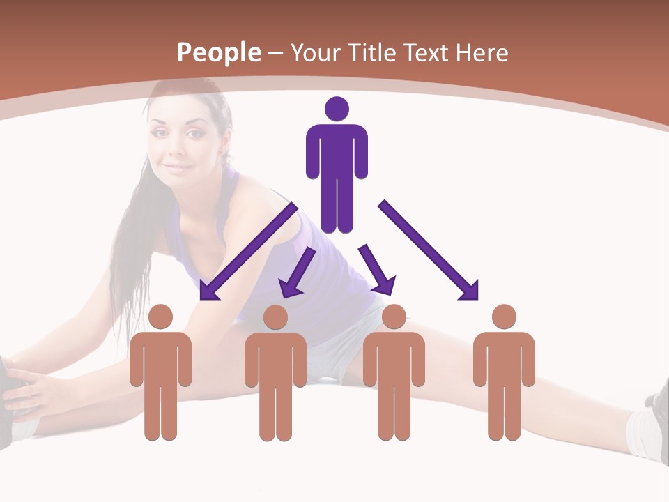 Joy Flexibility Exercises PowerPoint Template