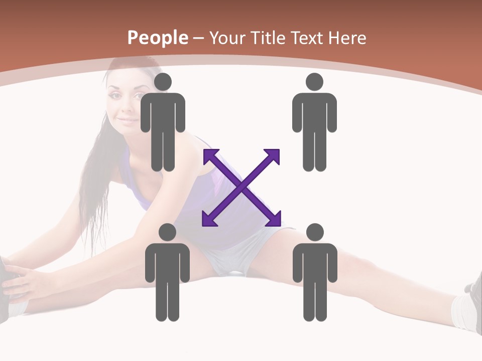 Joy Flexibility Exercises PowerPoint Template