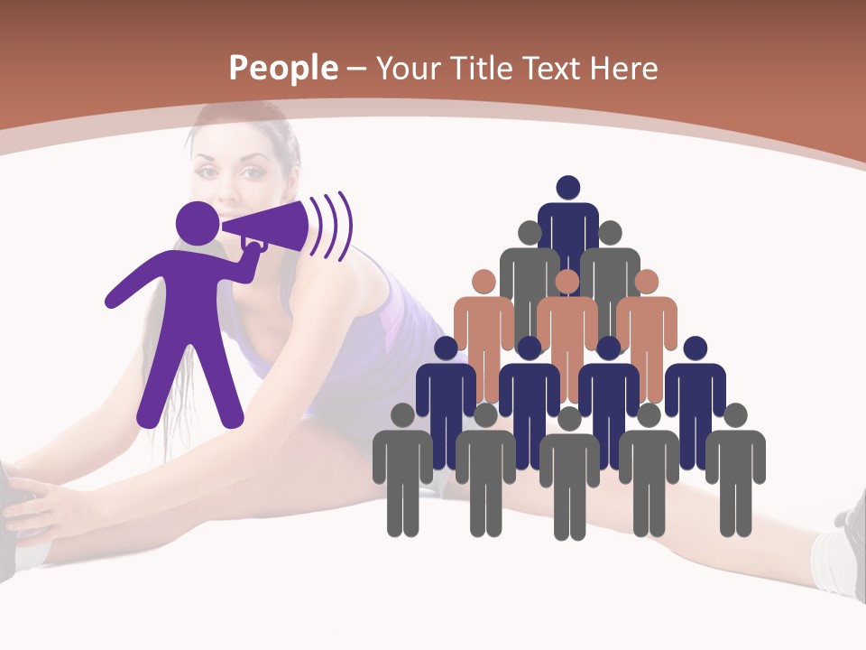 Joy Flexibility Exercises PowerPoint Template