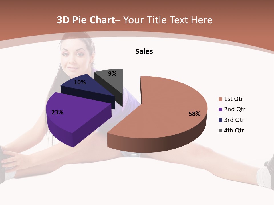 Joy Flexibility Exercises PowerPoint Template