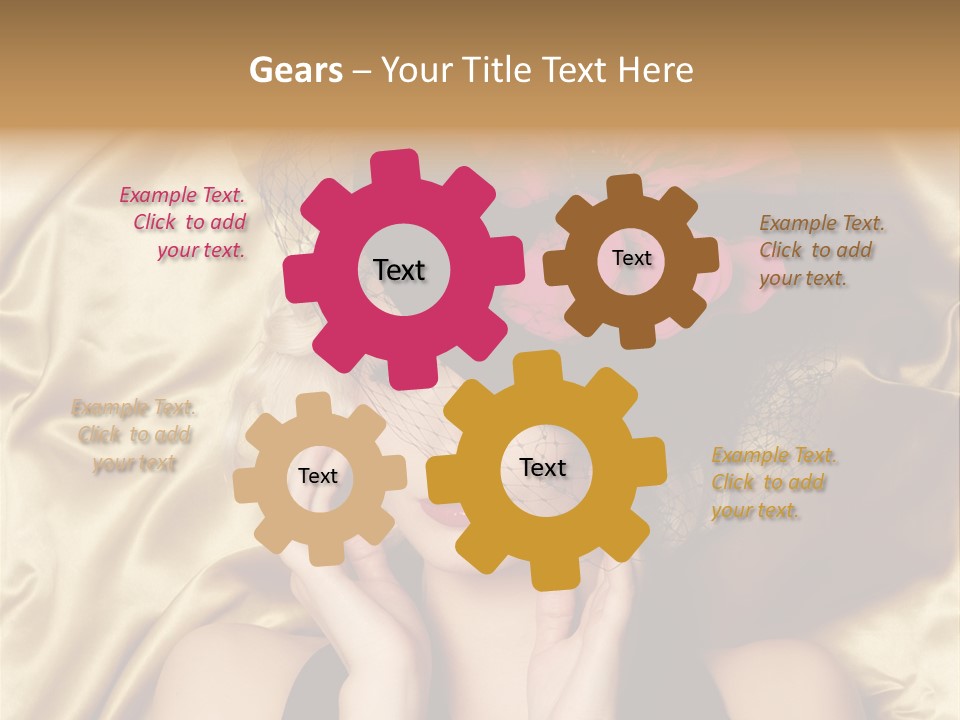 Hands Woman Young PowerPoint Template