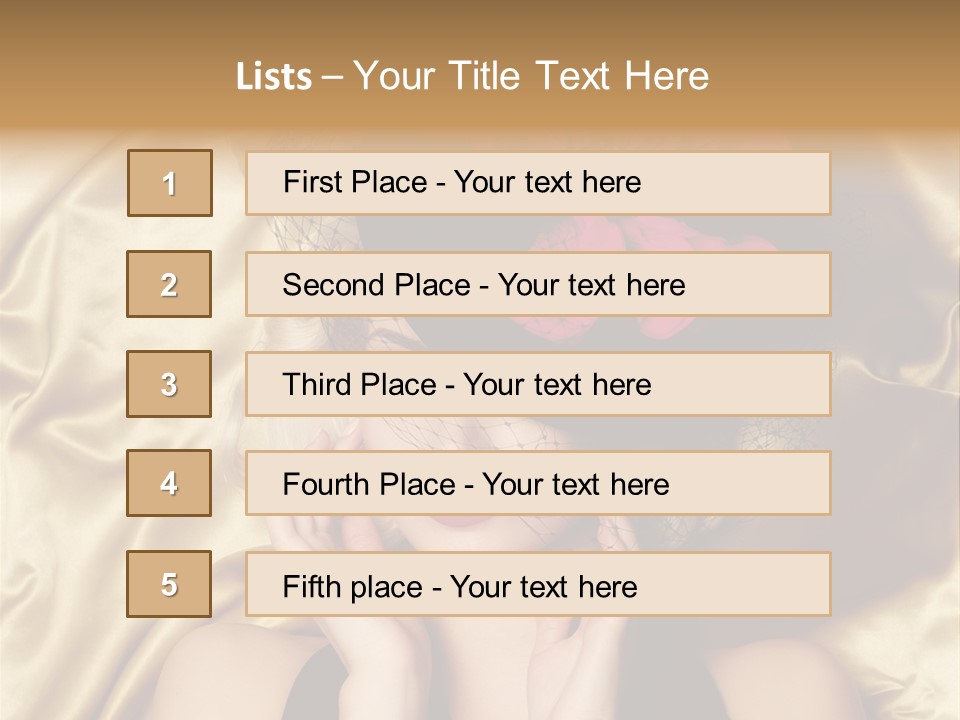 Hands Woman Young PowerPoint Template