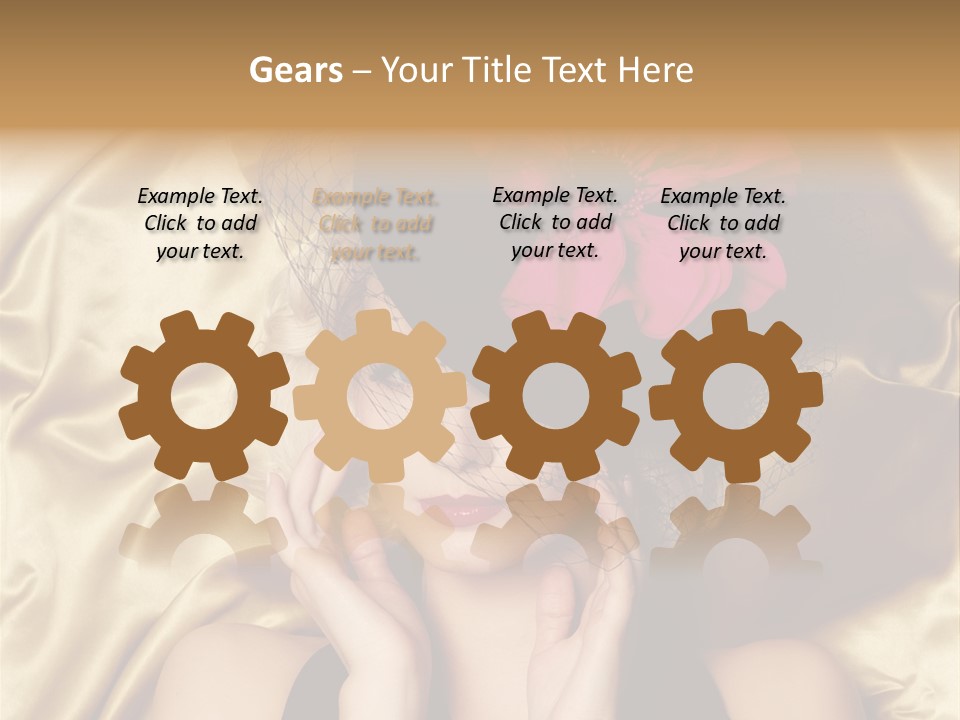 Hands Woman Young PowerPoint Template