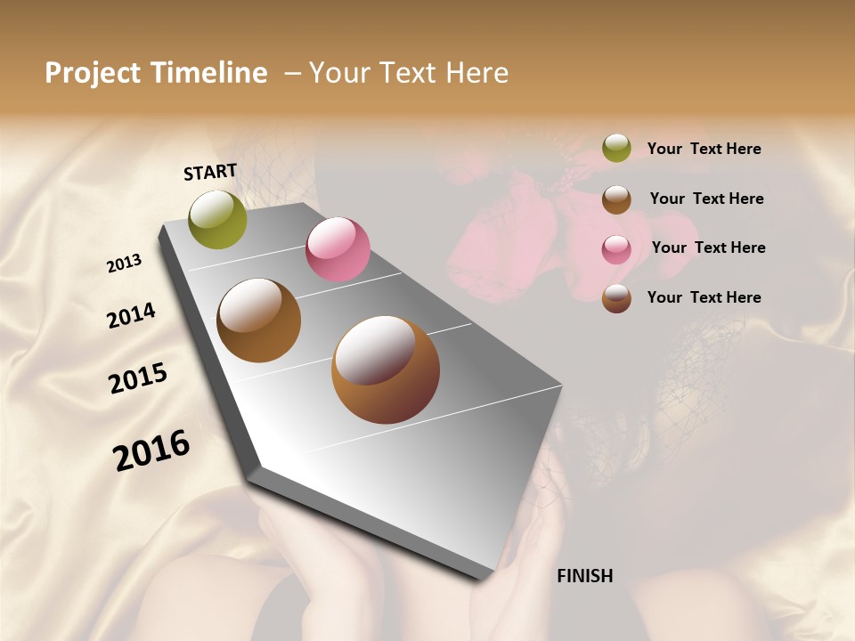 Hands Woman Young PowerPoint Template