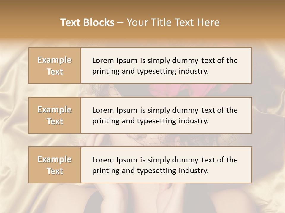 Hands Woman Young PowerPoint Template