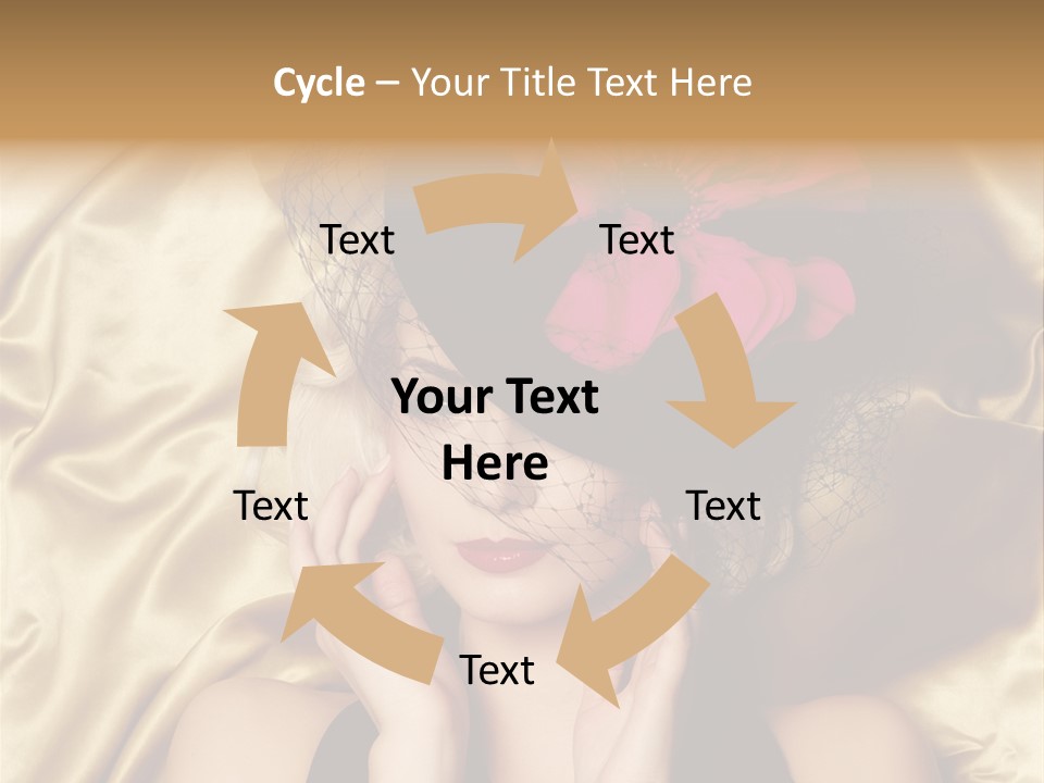 Hands Woman Young PowerPoint Template