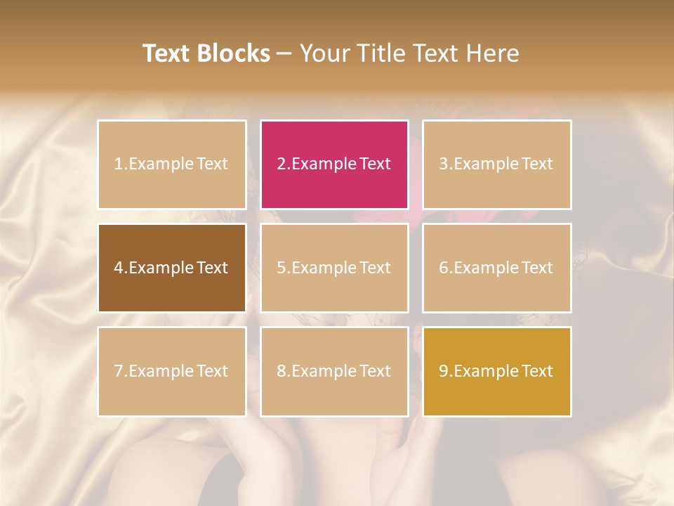 Hands Woman Young PowerPoint Template