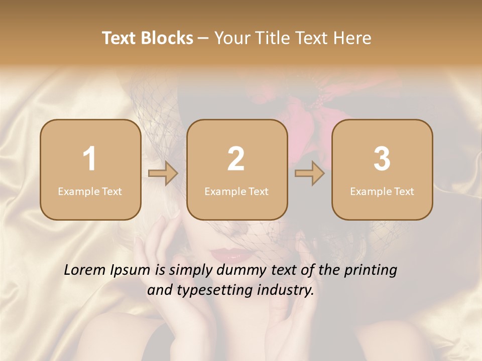 Hands Woman Young PowerPoint Template