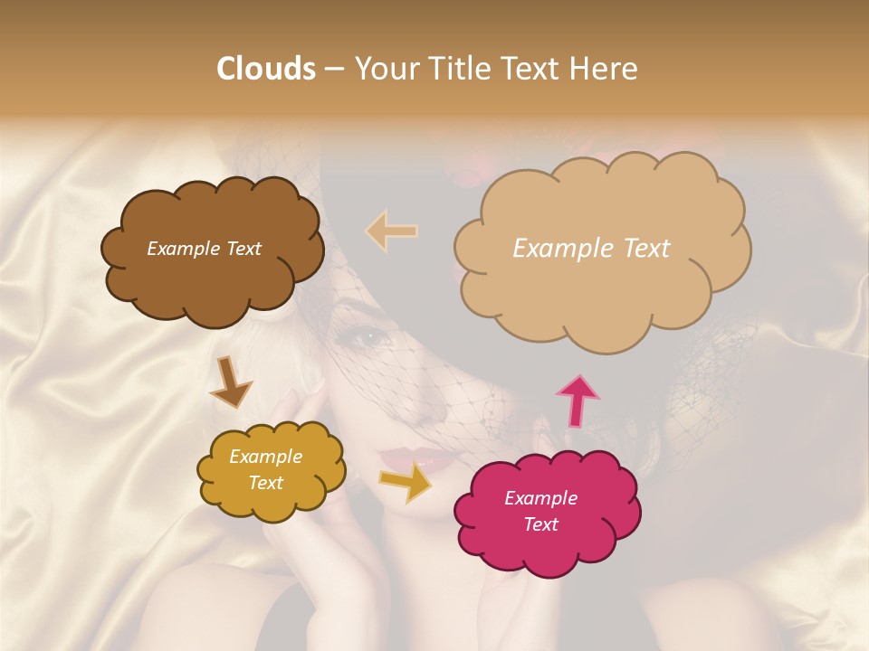 Hands Woman Young PowerPoint Template