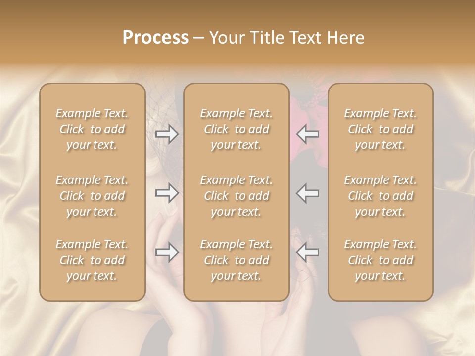 Hands Woman Young PowerPoint Template