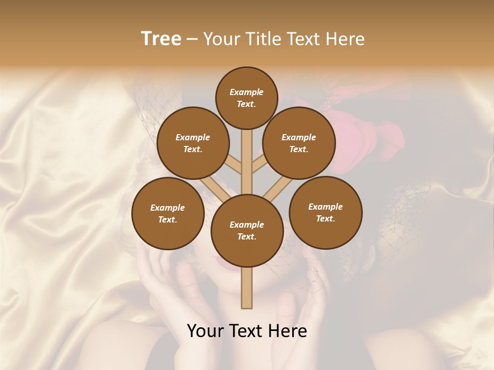 Hands Woman Young PowerPoint Template