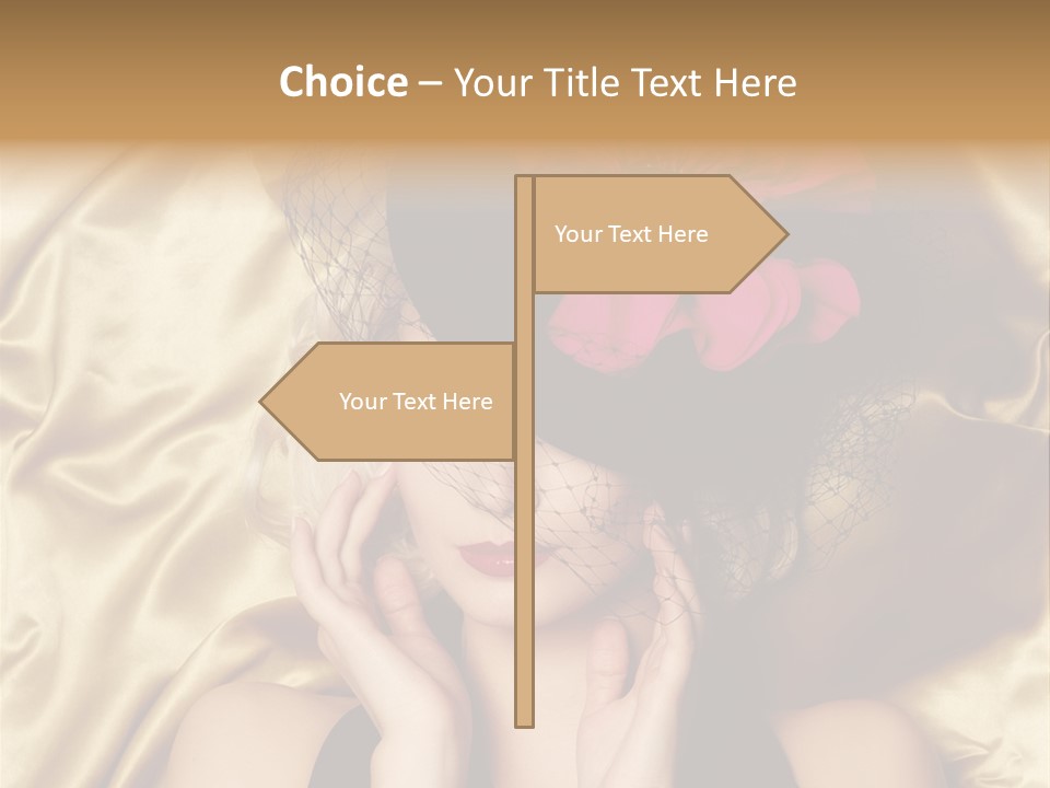 Hands Woman Young PowerPoint Template