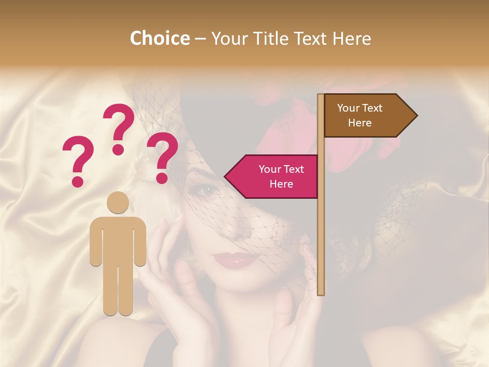 Hands Woman Young PowerPoint Template