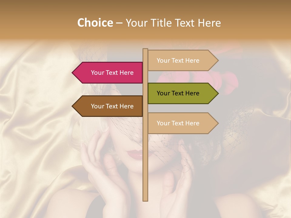 Hands Woman Young PowerPoint Template