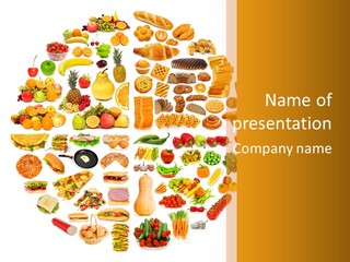 Nutrition Diet Carbohydrates PowerPoint Template