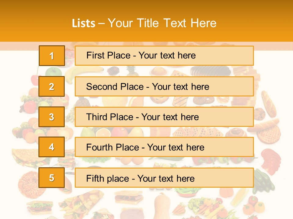 Nutrition Diet Carbohydrates PowerPoint Template