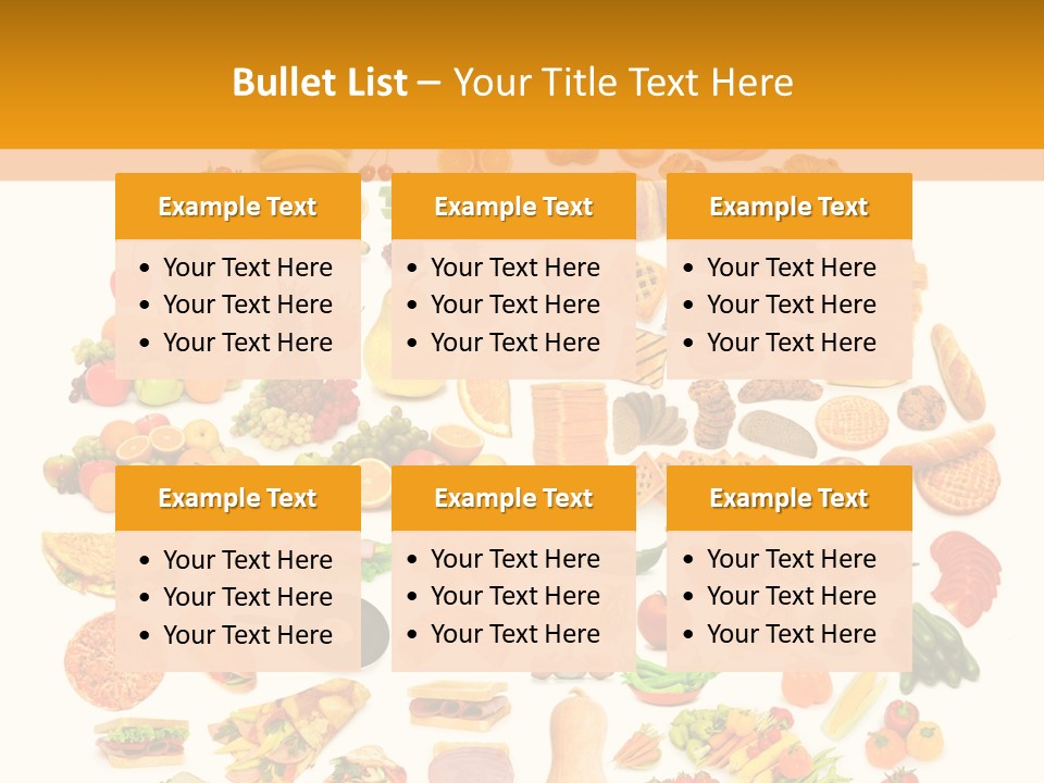 Nutrition Diet Carbohydrates PowerPoint Template