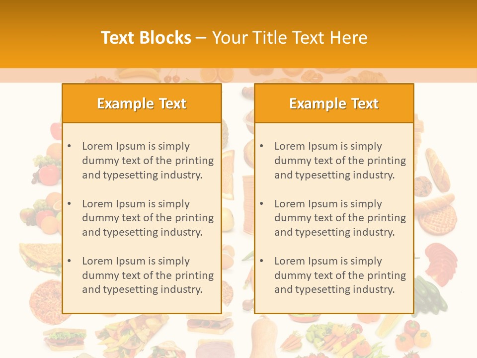 Nutrition Diet Carbohydrates PowerPoint Template