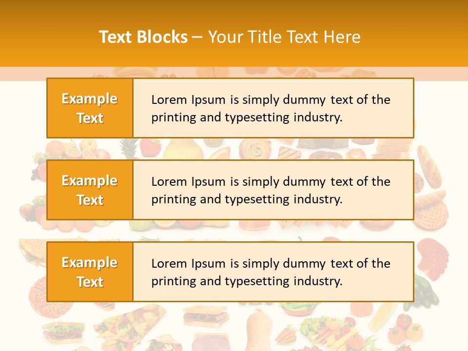 Nutrition Diet Carbohydrates PowerPoint Template