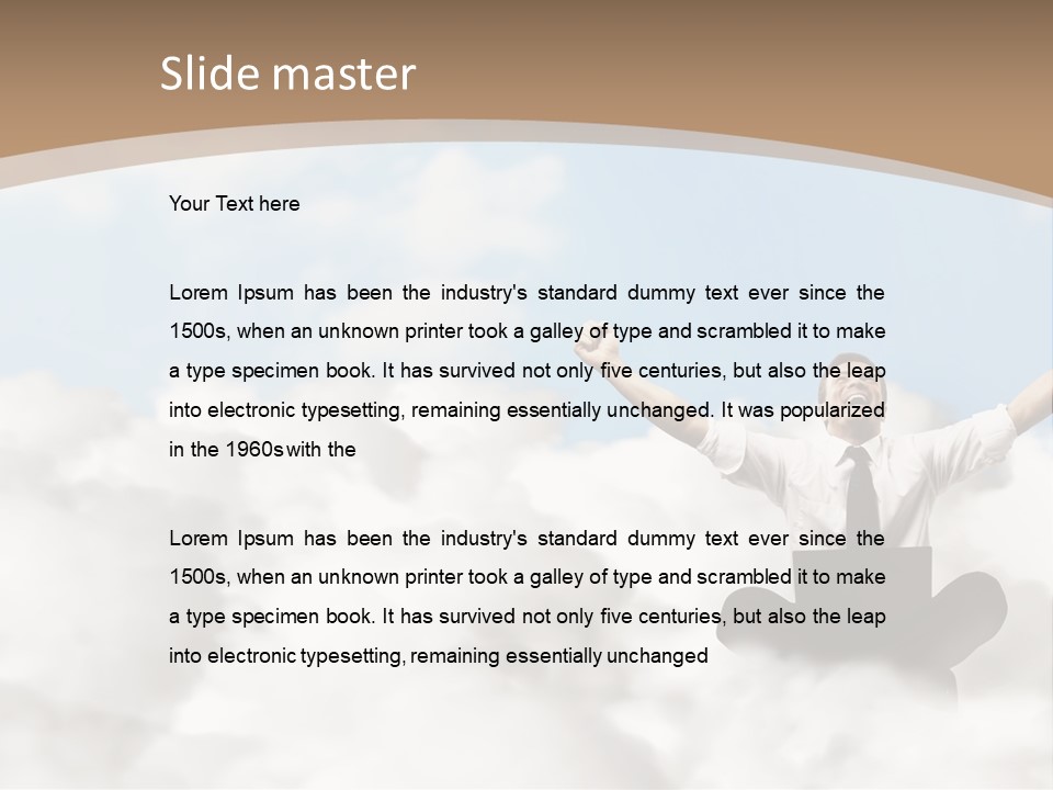 Modern Agreement Happy PowerPoint Template