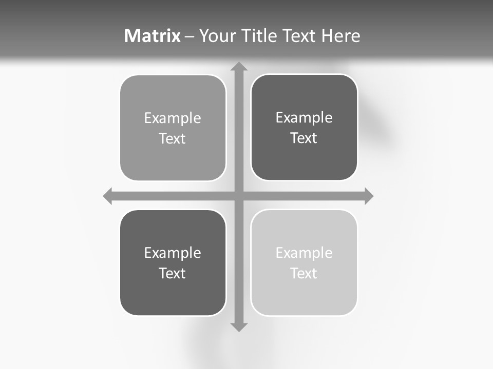 Blur Ghost Hidden PowerPoint Template