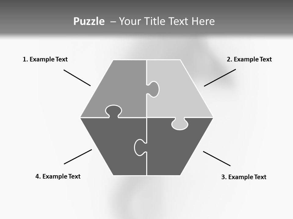Blur Ghost Hidden PowerPoint Template