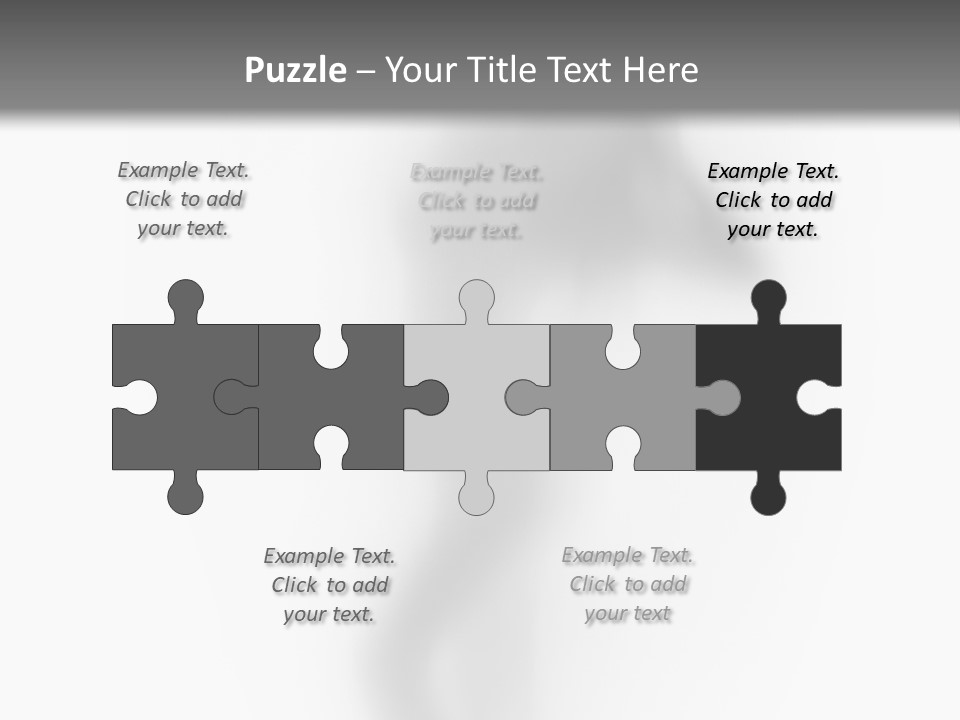 Blur Ghost Hidden PowerPoint Template