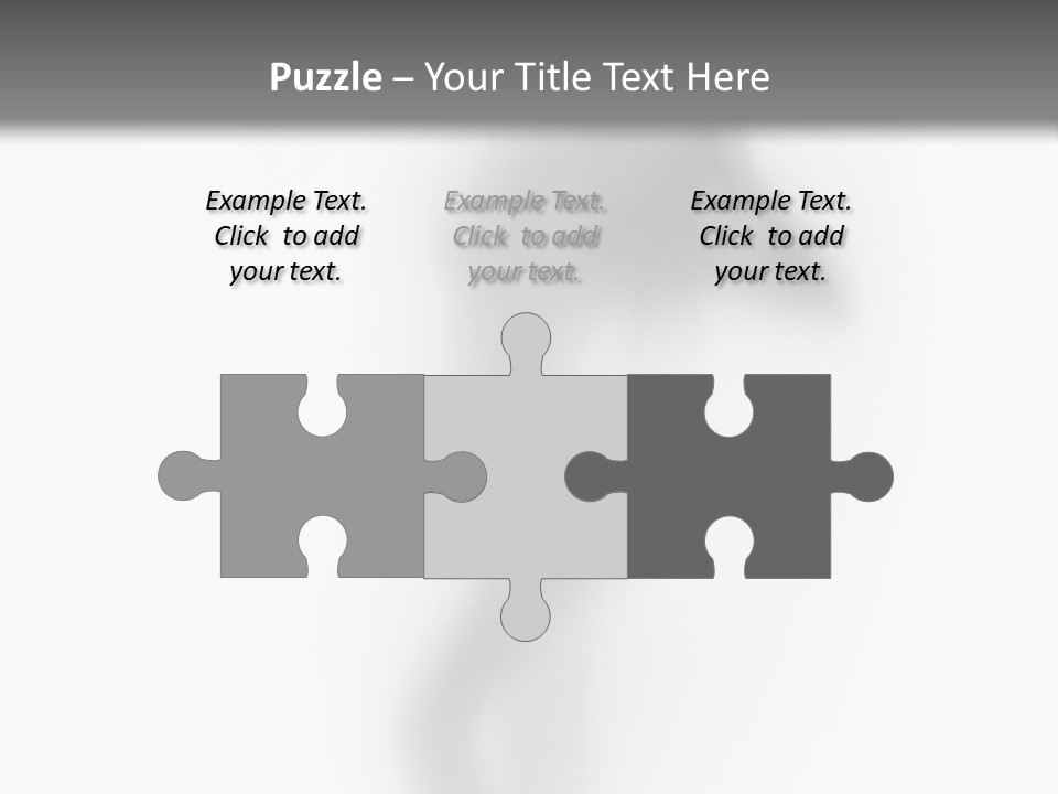 Blur Ghost Hidden PowerPoint Template