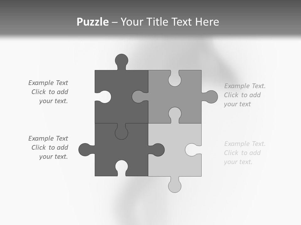Blur Ghost Hidden PowerPoint Template
