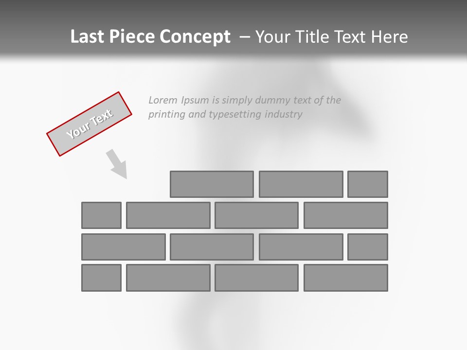 Blur Ghost Hidden PowerPoint Template