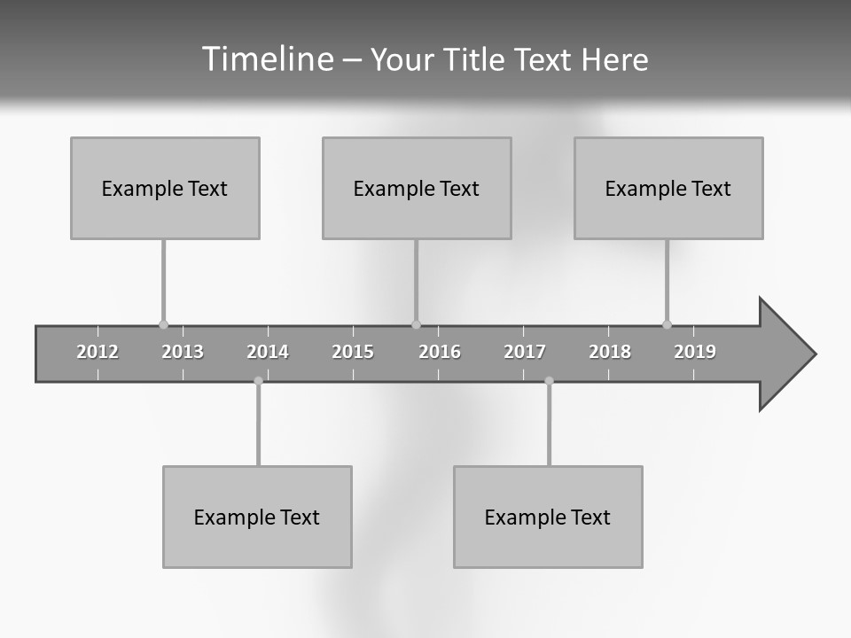 Blur Ghost Hidden PowerPoint Template
