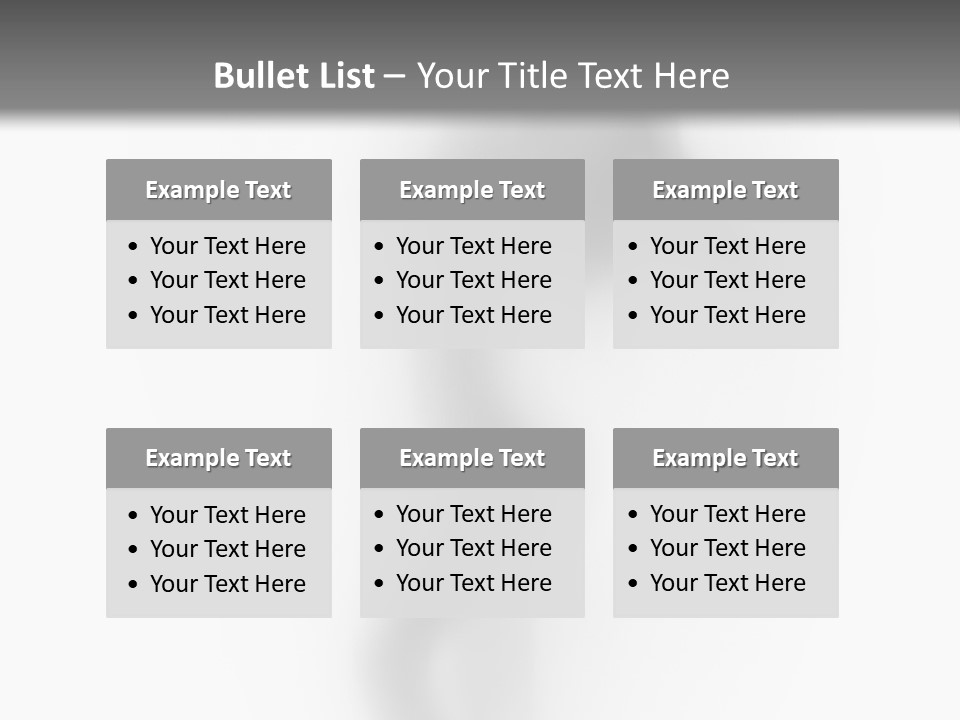 Blur Ghost Hidden PowerPoint Template
