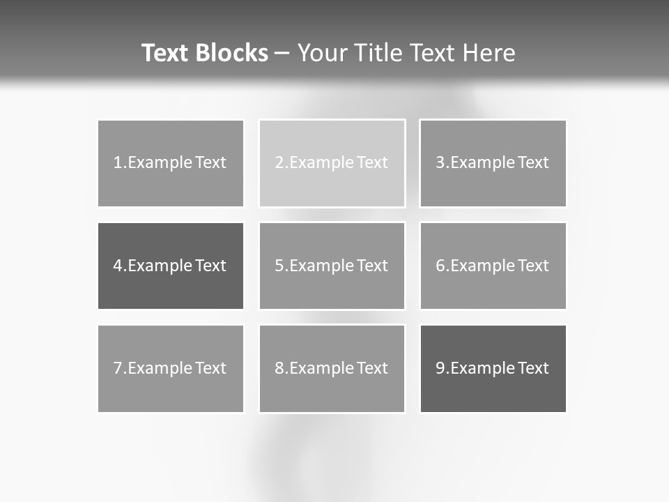 Blur Ghost Hidden PowerPoint Template