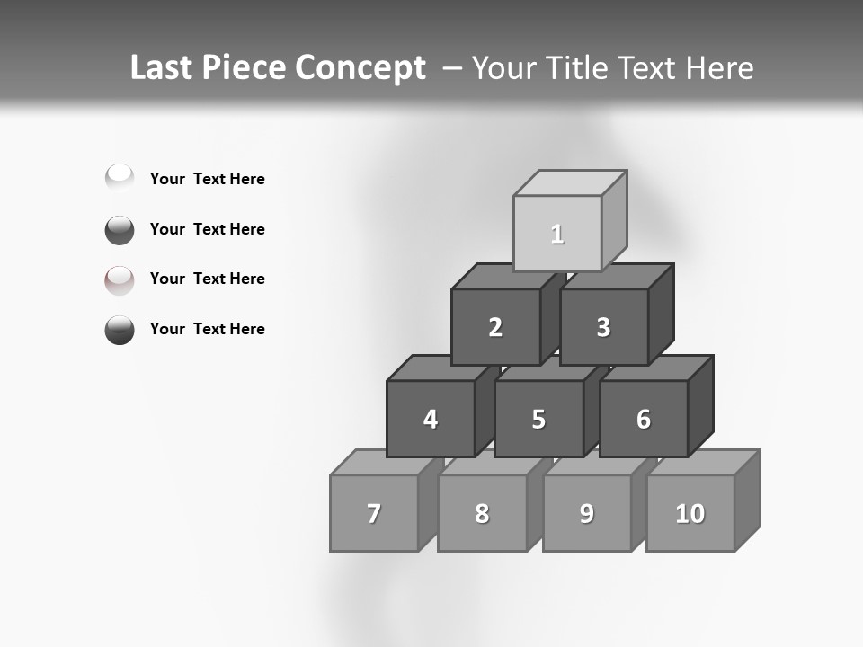Blur Ghost Hidden PowerPoint Template