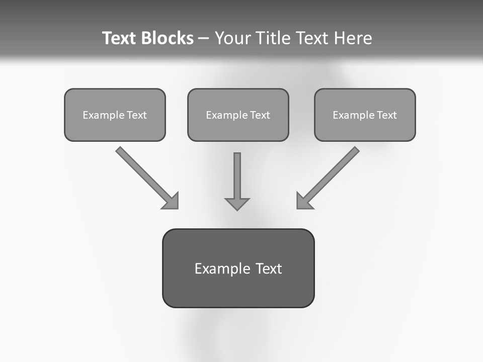 Blur Ghost Hidden PowerPoint Template