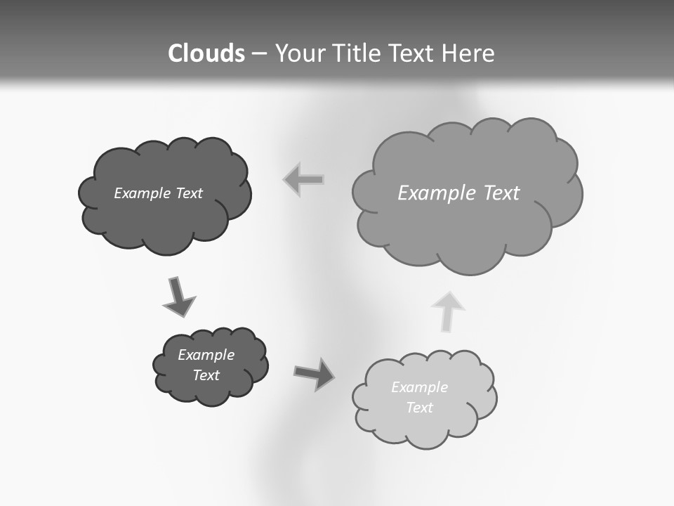 Blur Ghost Hidden PowerPoint Template