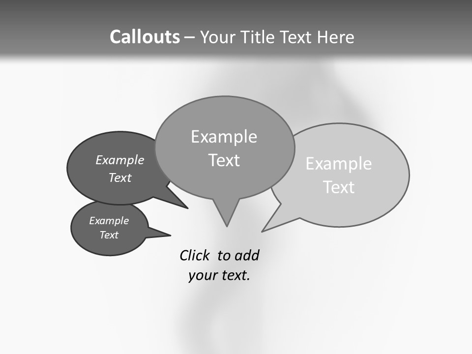 Blur Ghost Hidden PowerPoint Template
