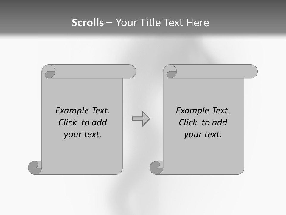 Blur Ghost Hidden PowerPoint Template