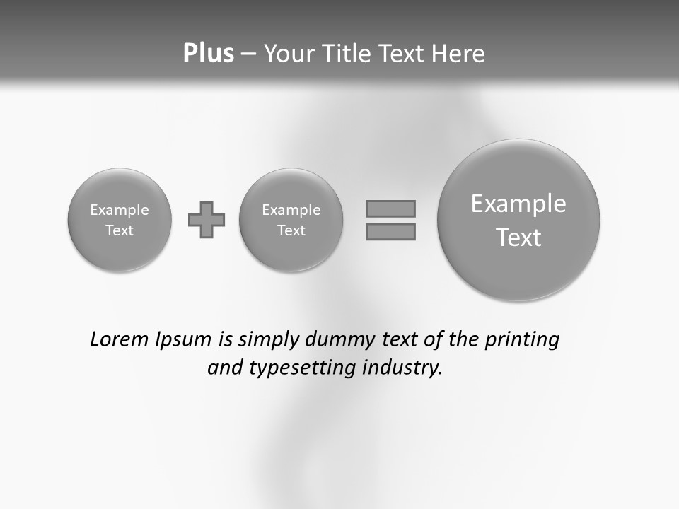 Blur Ghost Hidden PowerPoint Template
