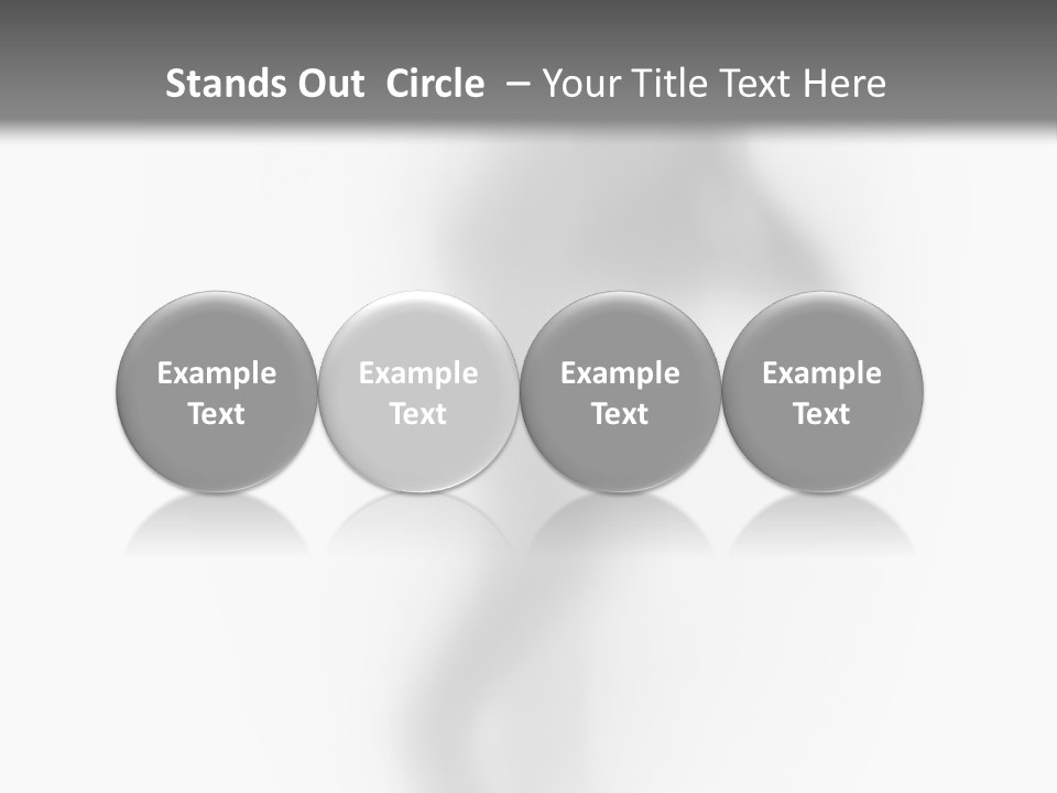 Blur Ghost Hidden PowerPoint Template