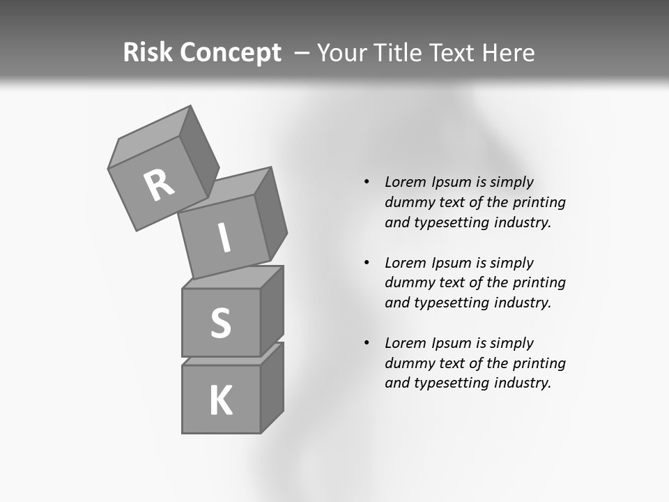 Blur Ghost Hidden PowerPoint Template