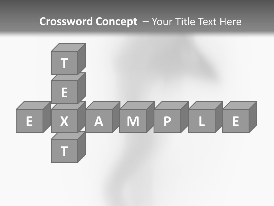 Blur Ghost Hidden PowerPoint Template